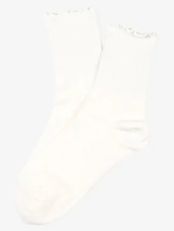Enrico Coveri Calze midi donna misto lana - panna