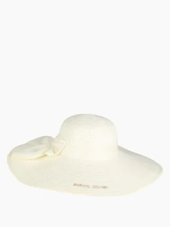 Enrico Coveri Cappello in paglia donna con fiocco