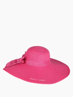 Enrico Coveri Cappello in paglia donna con fiocco