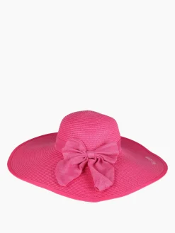 Enrico Coveri Cappello in paglia donna con fiocco