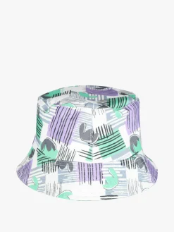 Enrico Coveri Cappello unisex da pescatore con stampe