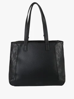 Enrico Coveri Contemporary Borsa a spalla da donna in ecopelle - nero