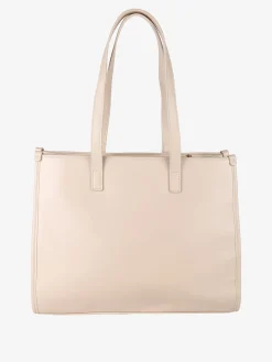 Enrico Coveri Contemporary Borsa donna trapuntata con ciondoli - beige