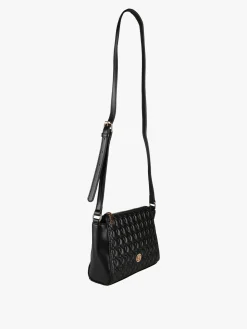 Enrico Coveri Contemporary Borsa mini a tracolla trapuntata - nero