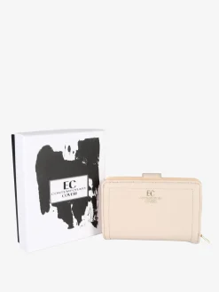 Enrico Coveri Contemporary Portafoglio donna mini in ecopelle - sabbia