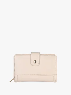 Enrico Coveri Contemporary Portafoglio donna mini in ecopelle - sabbia