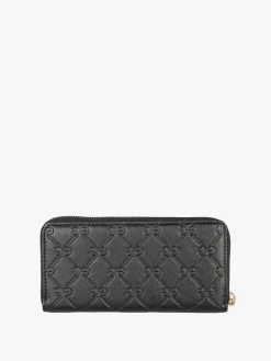 Enrico Coveri Contemporary Portafoglio donna in ecopelle con zip - sabbia