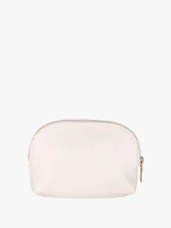 Enrico Coveri Contemporary Pochette donna in ecopelle con zip - panna