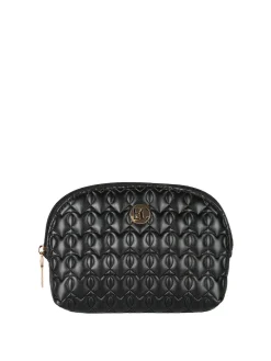 Enrico Coveri Contemporary Pochette donna in ecopelle con zip - nero
