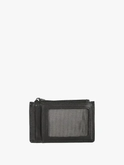 Enrico Coveri Contemporary Portatessere da uomo in pelle - nero