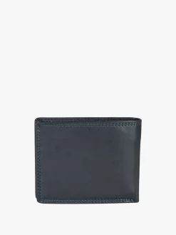 Enrico Coveri Contemporary Portafoglio in pelle mini da uomo - blu scuro
