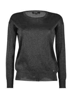 Enrico Coveri Maglia girocollo donna in lurex