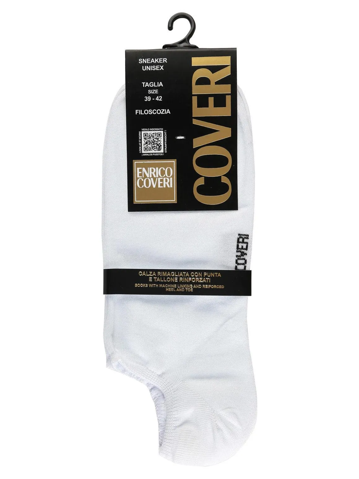 Enrico Coveri salvapiede in cotone unisex
