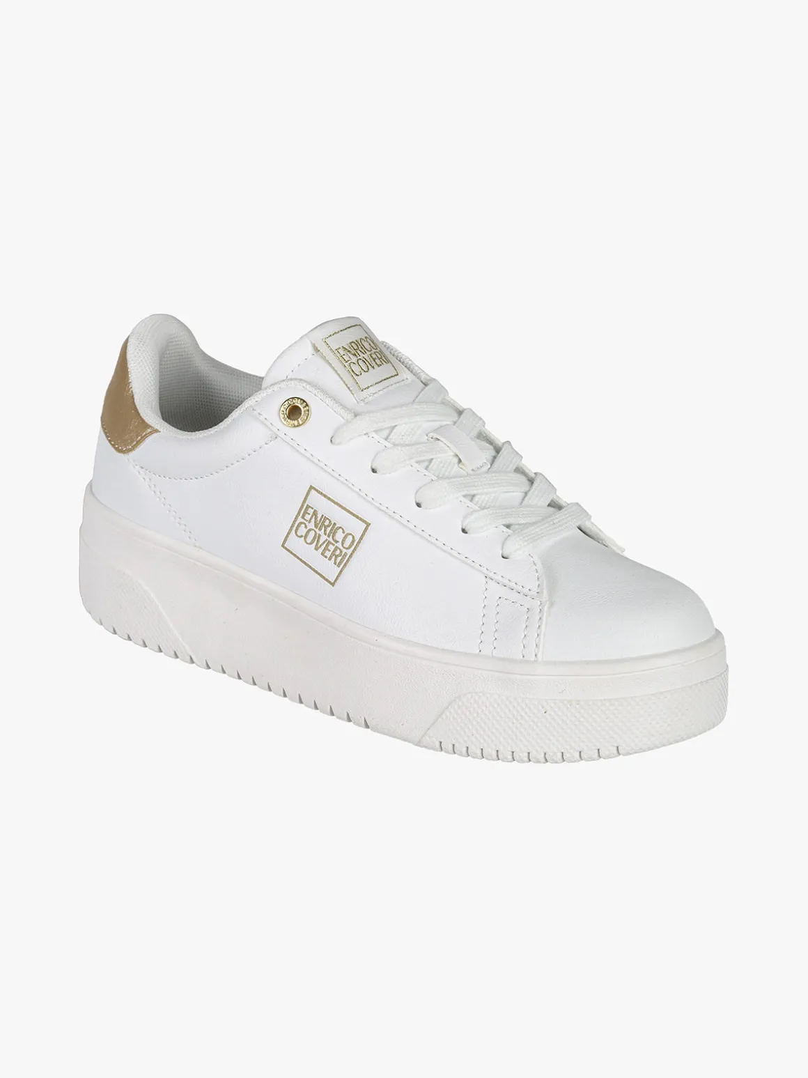 Enrico Coveri Sneakers stringate da donna con platform