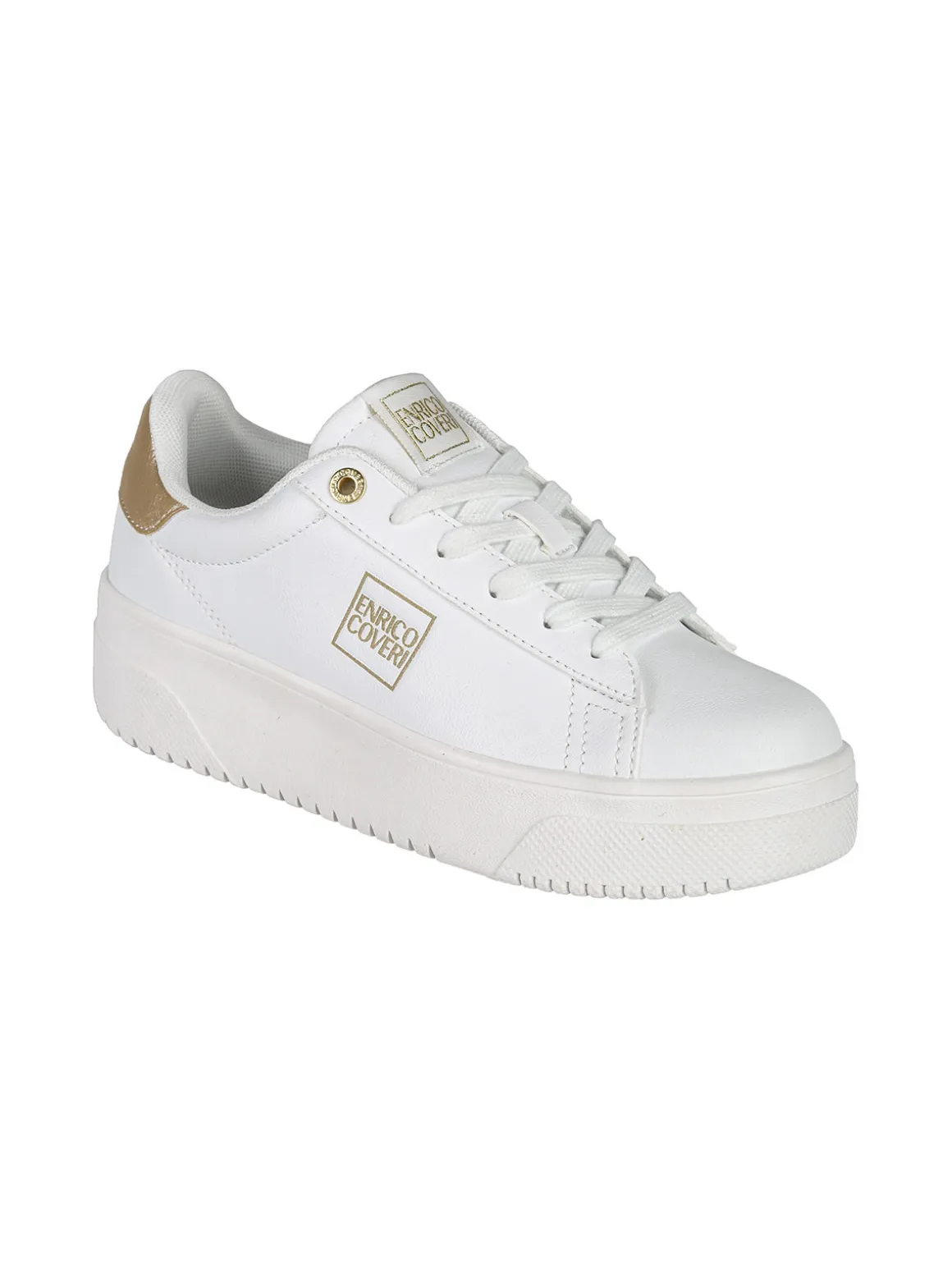Enrico Coveri Sneakers stringate da donna con platform