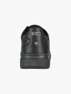 Enrico Coveri Sneakers stringate da uomo con suola alta - nero