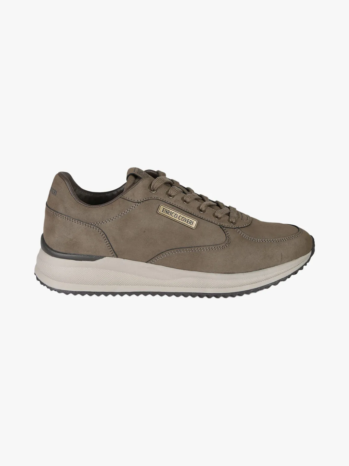Enrico Coveri Sneakers stringate da uomo - marrone