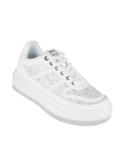 Enrico Coveri Sportswear Sneakers donna con platform e strass