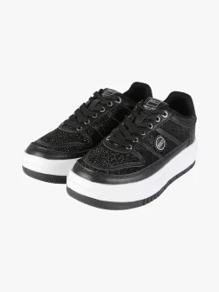Enrico Coveri Sportswear Sneakers donna con platform e strass
