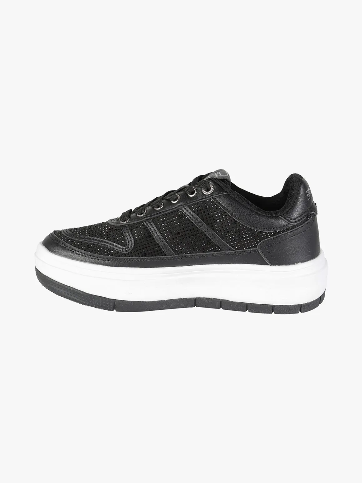 Enrico Coveri Sportswear Sneakers donna con platform e strass