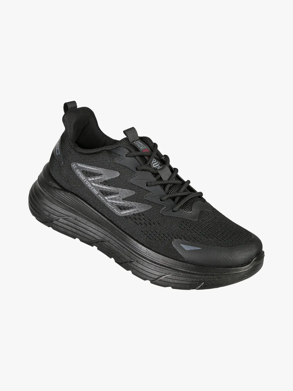 Enrico Coveri Sportswear Sneakers da uomo sportive stringate - nero