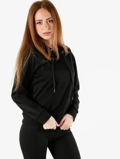 Essenziale Milano Felpa donna con cappuccio - nero