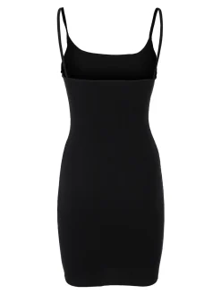 Essenziale Milano Mini abito da donna a costine con spalline strette
