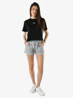 Essenziale Milano Shorts donna sportivi con coulisse - grigio