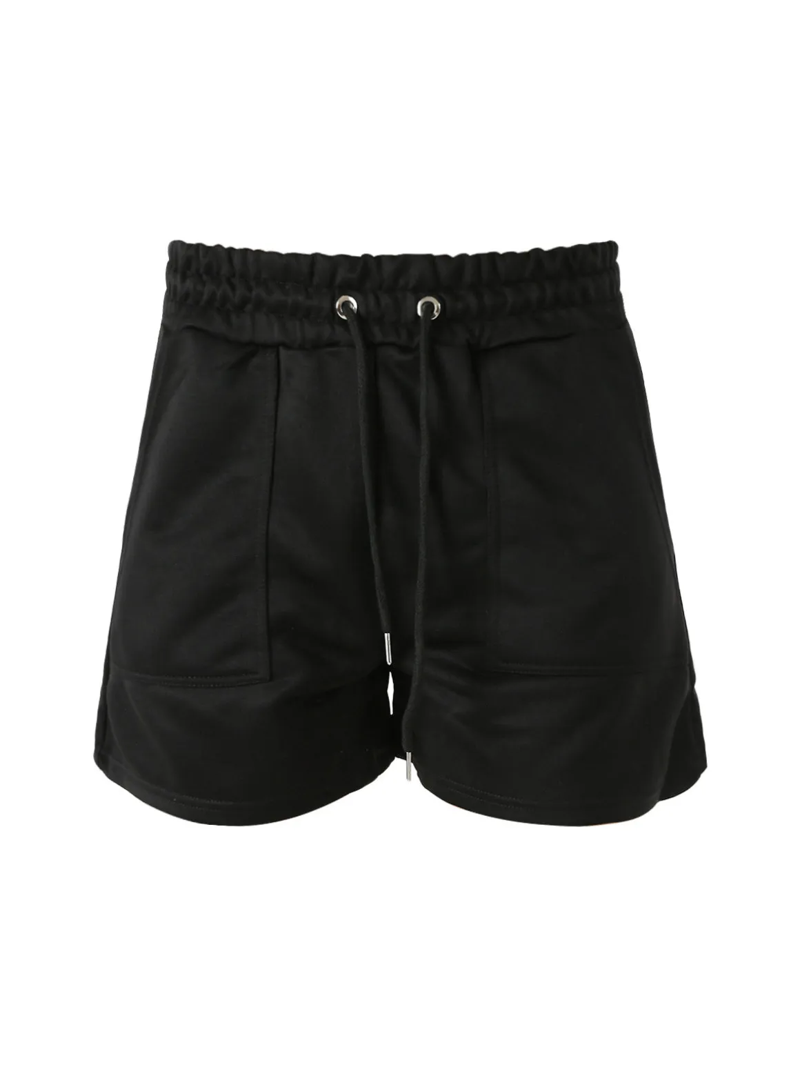 Essenziale Milano Shorts donna sportivi con coulisse - nero
