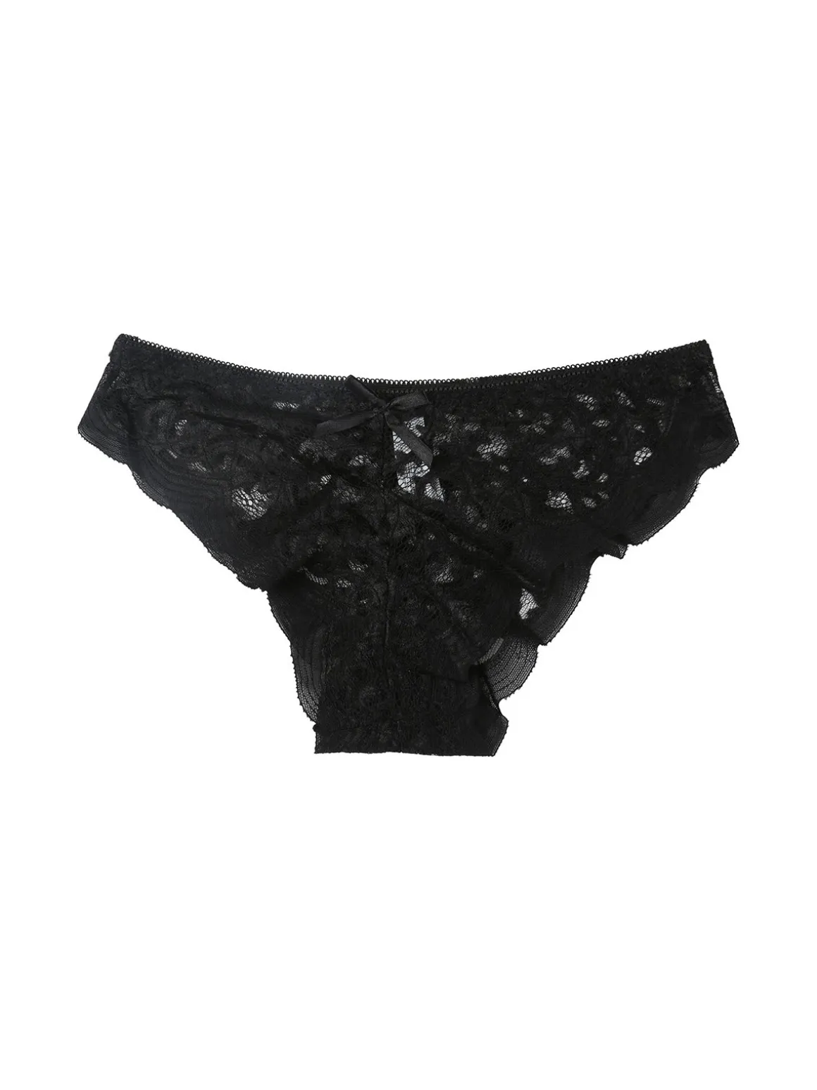 Essenziale Milano Slip da donna in pizzo - nero