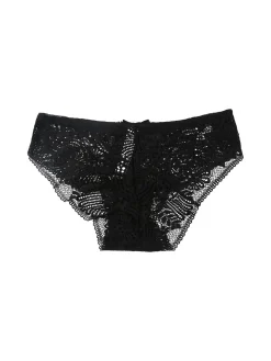Essenziale Milano Slip da donna in pizzo - nero