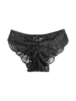 Essenziale Milano Slip donna in pizzo - nero