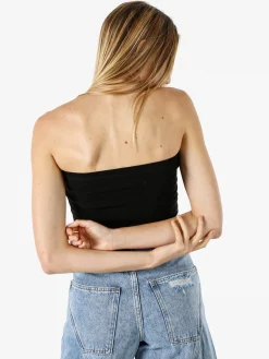 Essenziale Milano Top a fascia da donna - nero