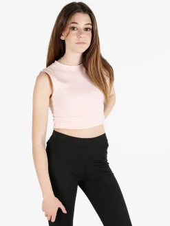 Essenziale Milano Top cropped donna in cotone
