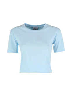 Essenziale Milano T-shirt crop da donna in cotone