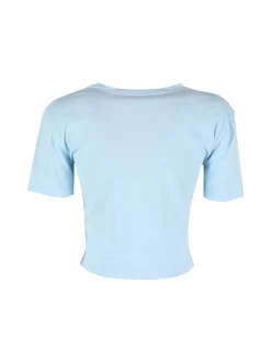 Essenziale Milano T-shirt crop da donna in cotone