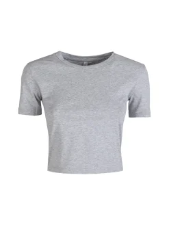Essenziale Milano T-shirt cropped da donna girocollo