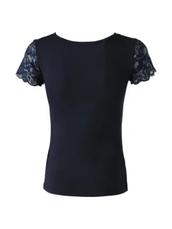 Esse Speroni Maglia manica corta donna con pizzo