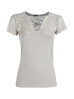 Esse Speroni Maglia manica corta donna con pizzo