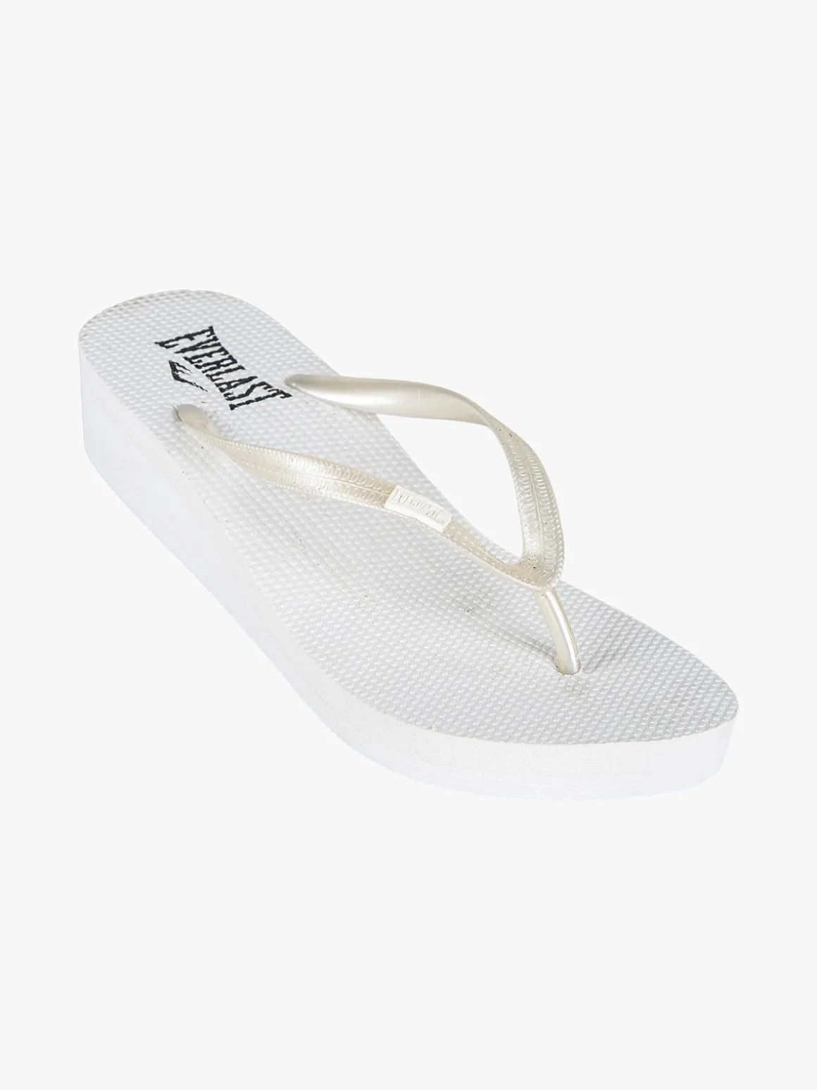 Everlast Infradito in gomma con zeppa donna