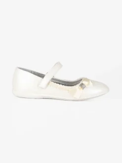 Exma Ballerine da bambina con cinturino e fiocco