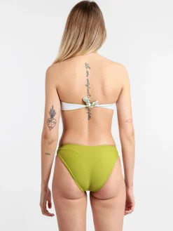 Farfala Fiore Bikini donna a fascia con strass