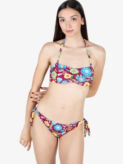 Farfala Fiore Bikini donna floreale con slip