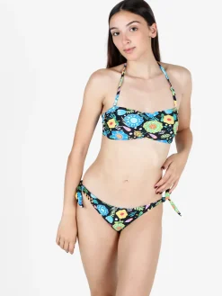 Farfala Fiore Bikini donna floreale con slip