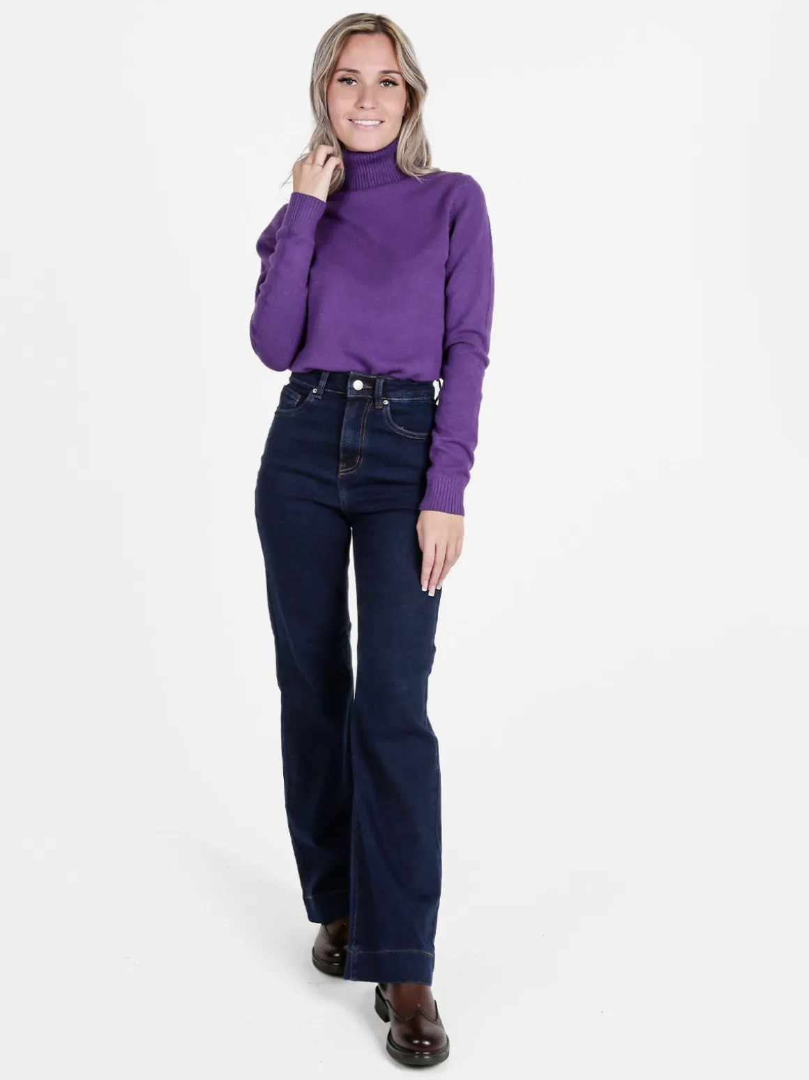 Farfallina Jeans donna a vita alta