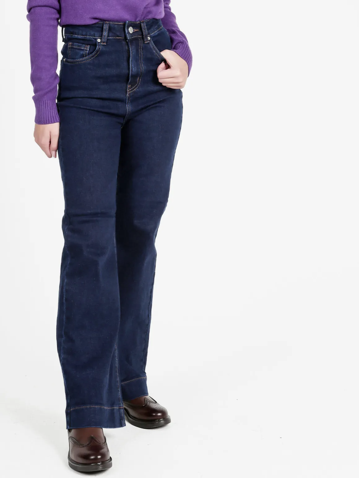 Farfallina Jeans donna a vita alta