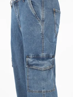 Farfallina Jeans donna cargo con tasconi