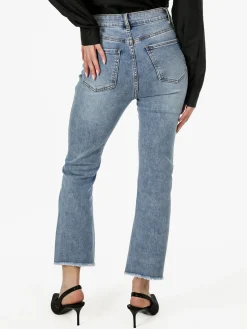 Farfallina Jeans donna crop a zampa - jeans
