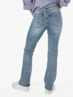Farfallina Jeans donna push-up a zampa - jeans