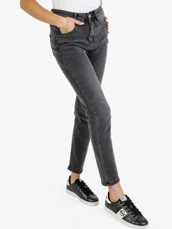 Farfallina Jeans donna regular fit push up - grigio scuro